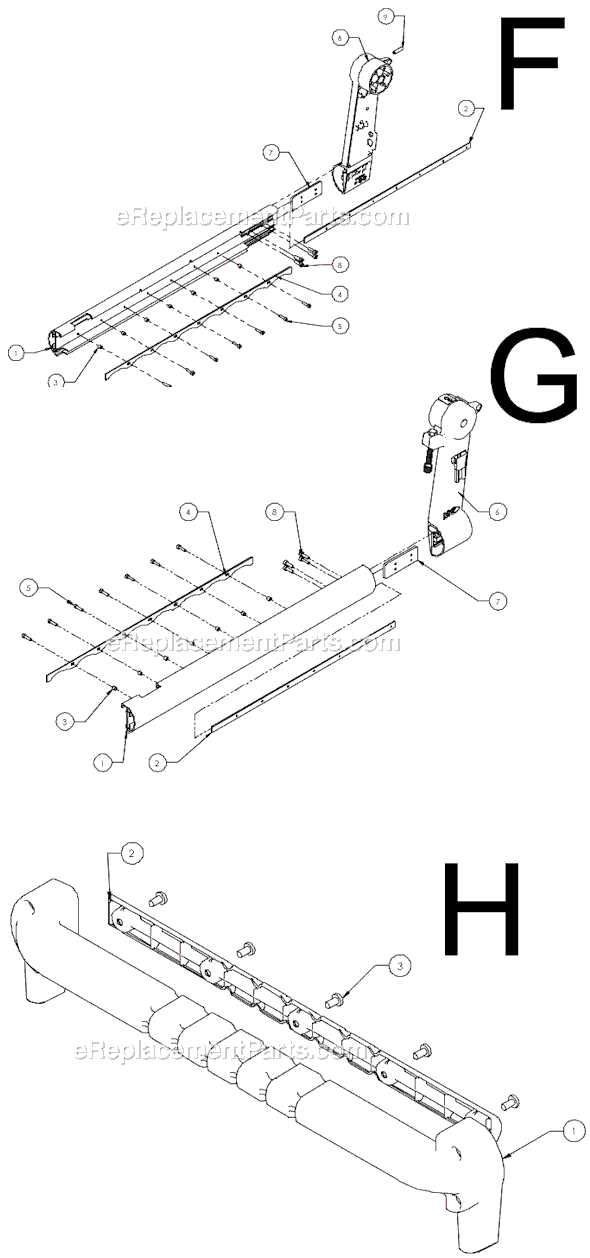 Page D Diagram and Parts List for  MK Diamond